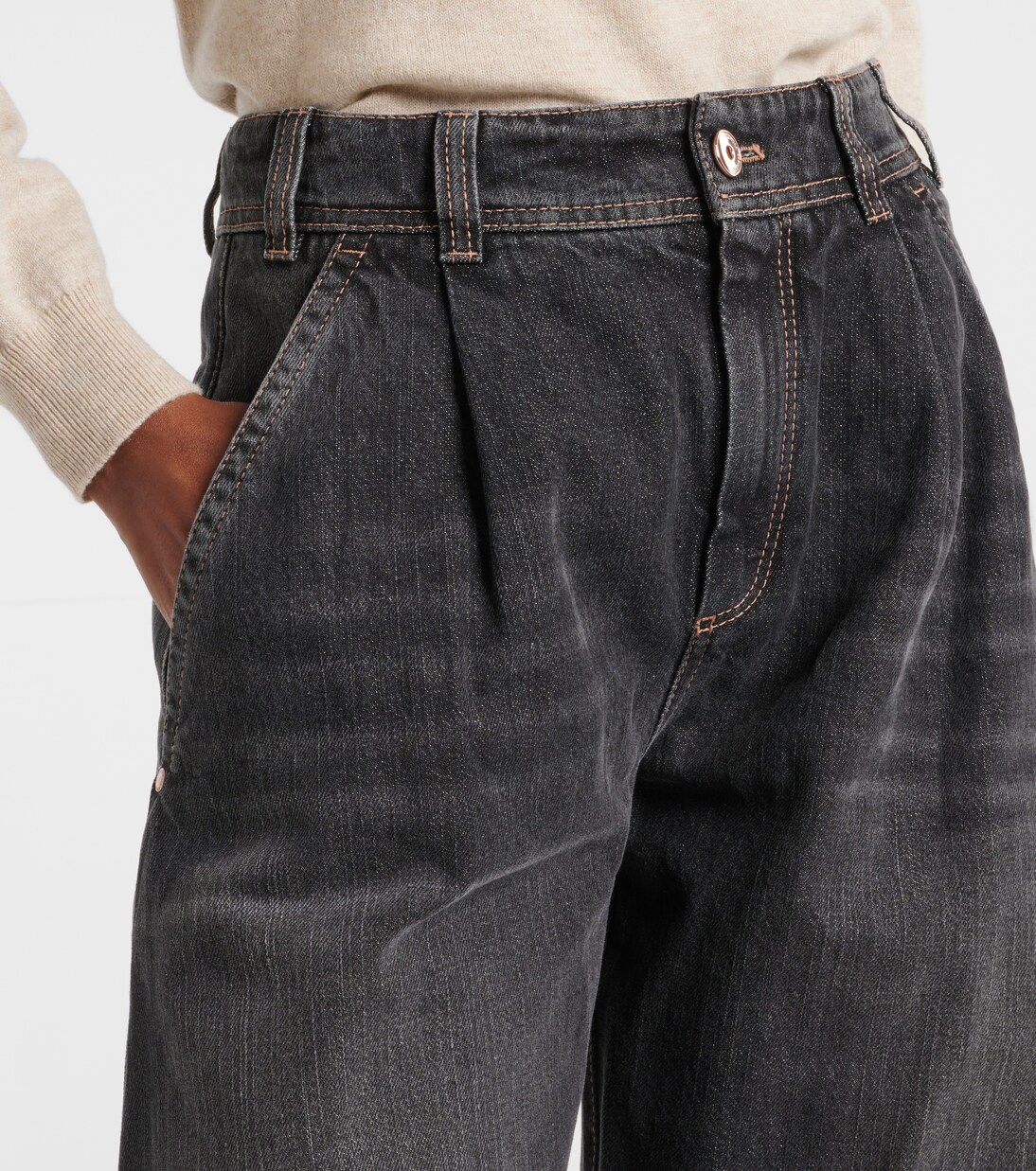 Wide-leg jeans | Brunello Cucinelli