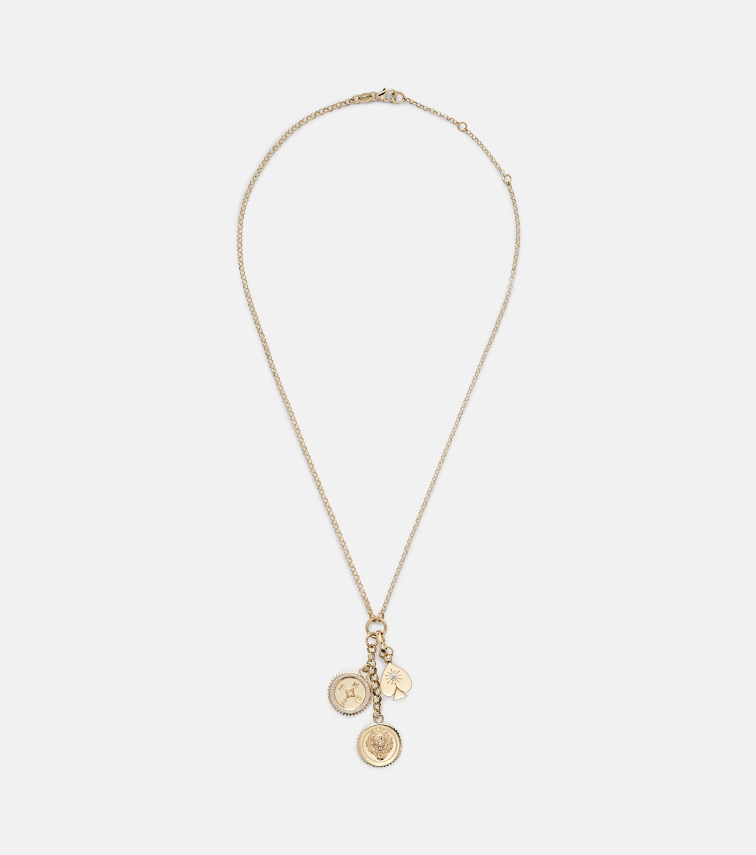 Collana in oro 18kt con diamanti | FoundRae