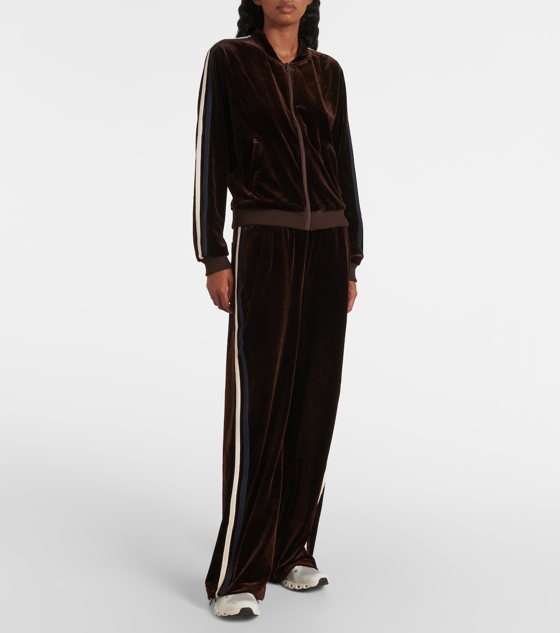 Trainingsjacke Castillon Kasia aus Samt | The Upside