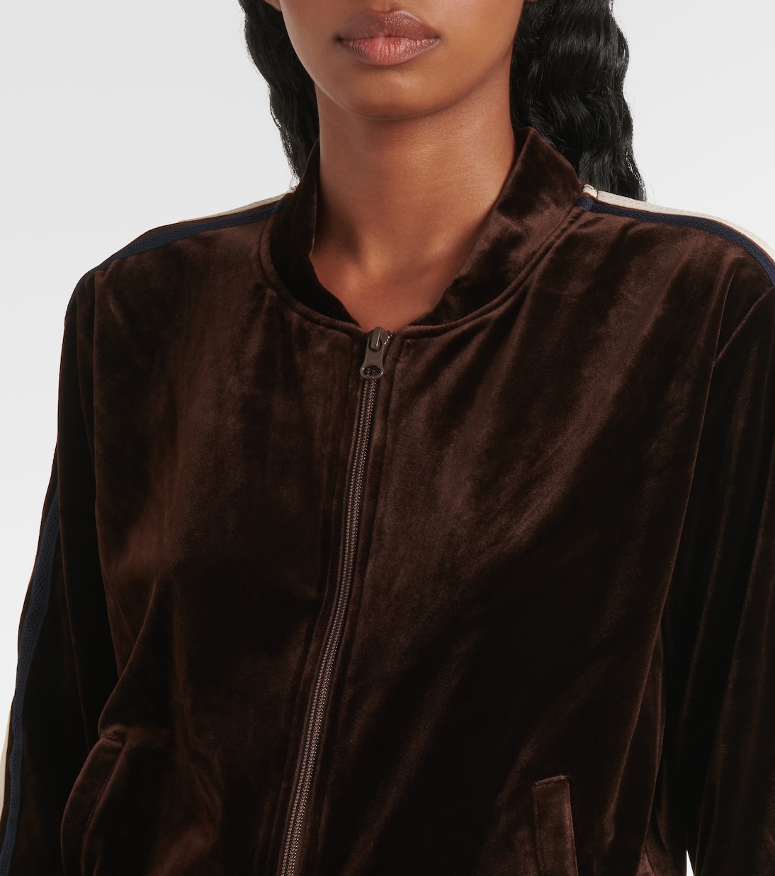 Trainingsjacke Castillon Kasia aus Samt | The Upside