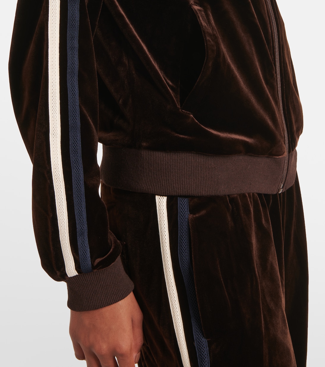 Trainingsjacke Castillon Kasia aus Samt | The Upside