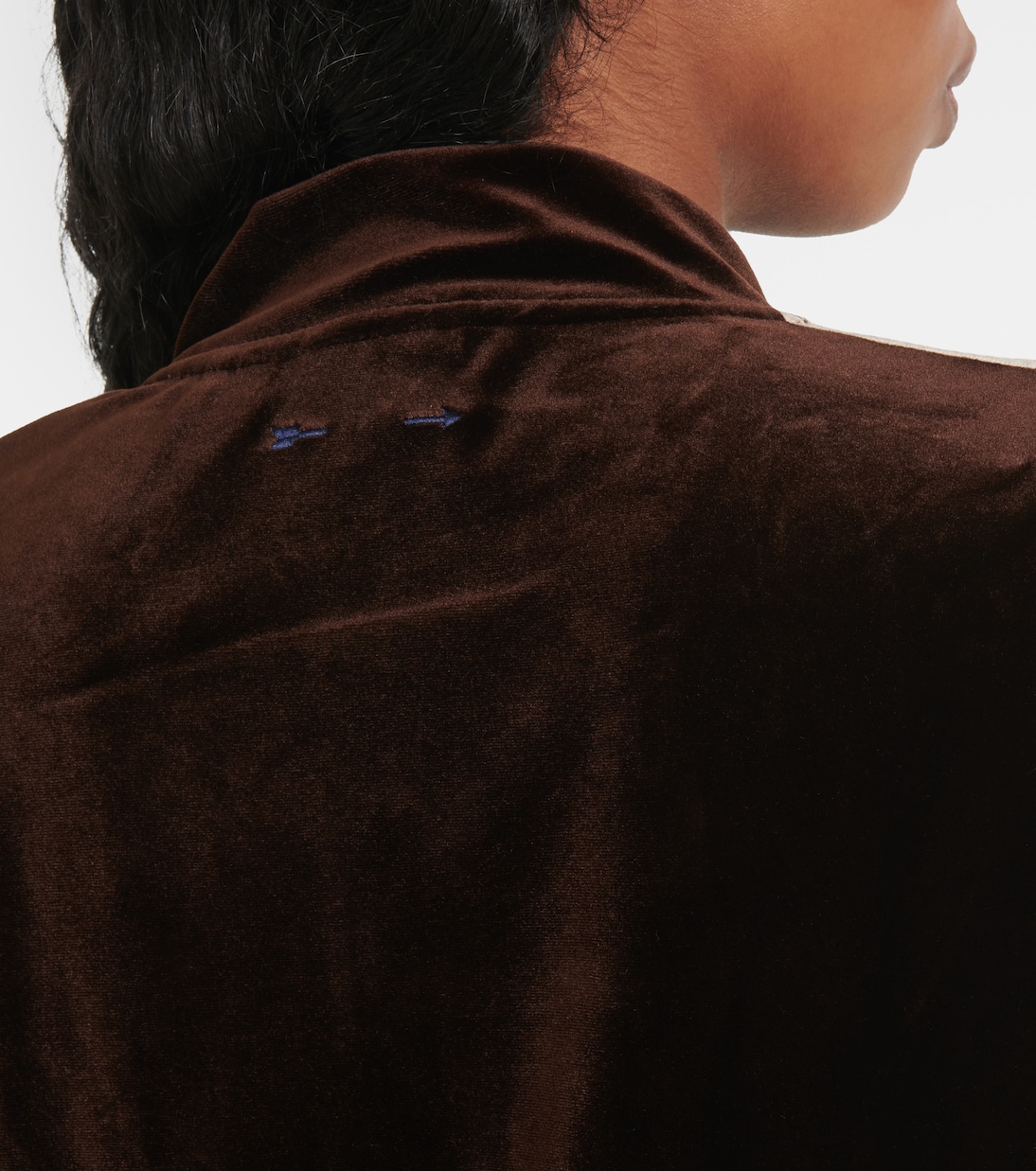 Trainingsjacke Castillon Kasia aus Samt | The Upside