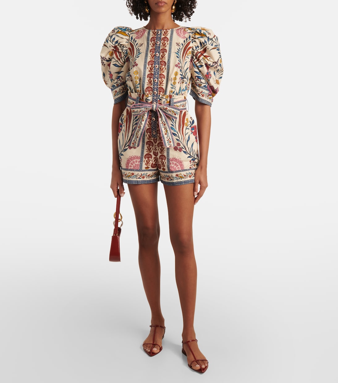 Jumpsuit Romantic Lightness in cotone | Farm Rio