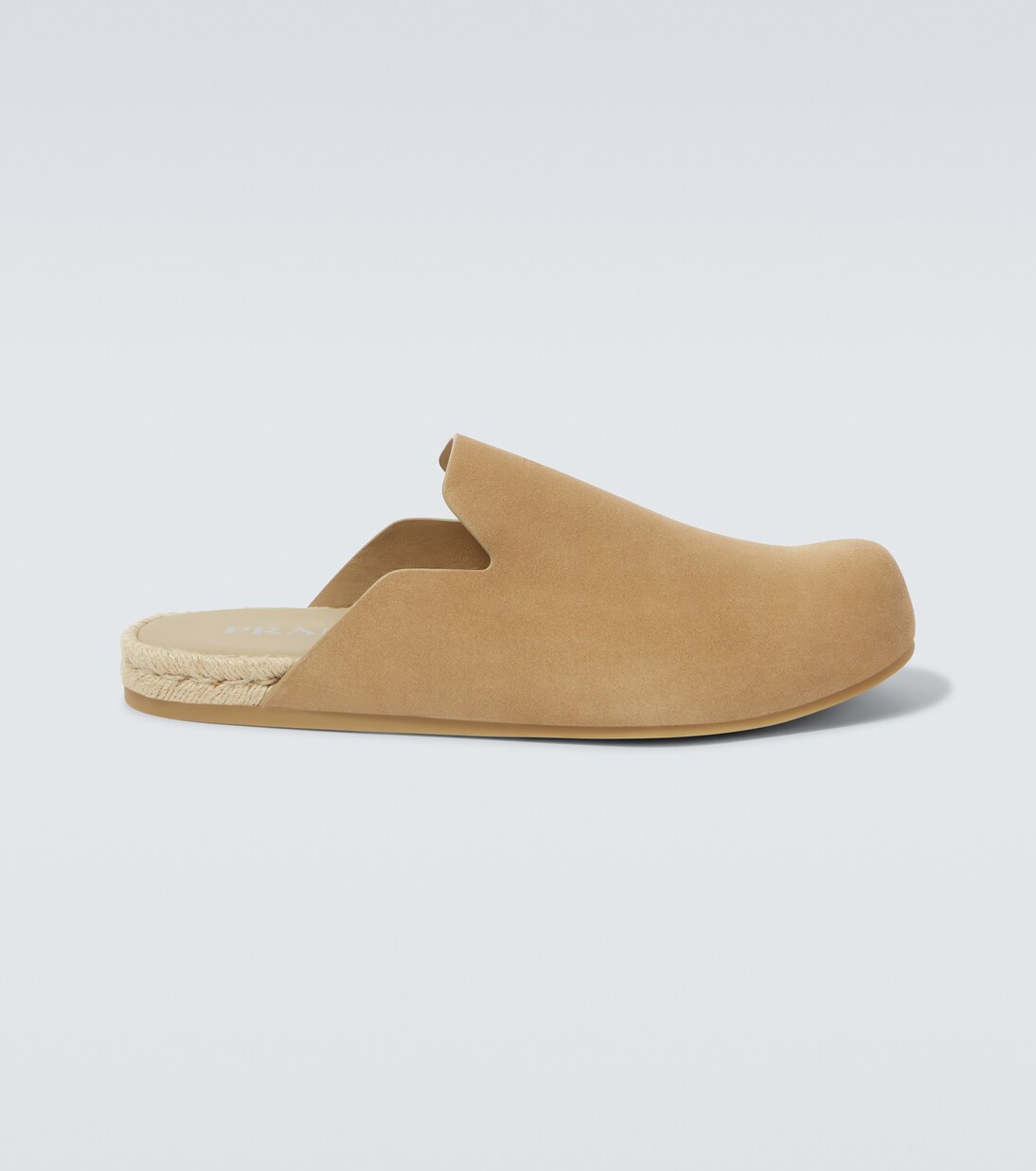 Suede clogs | Prada