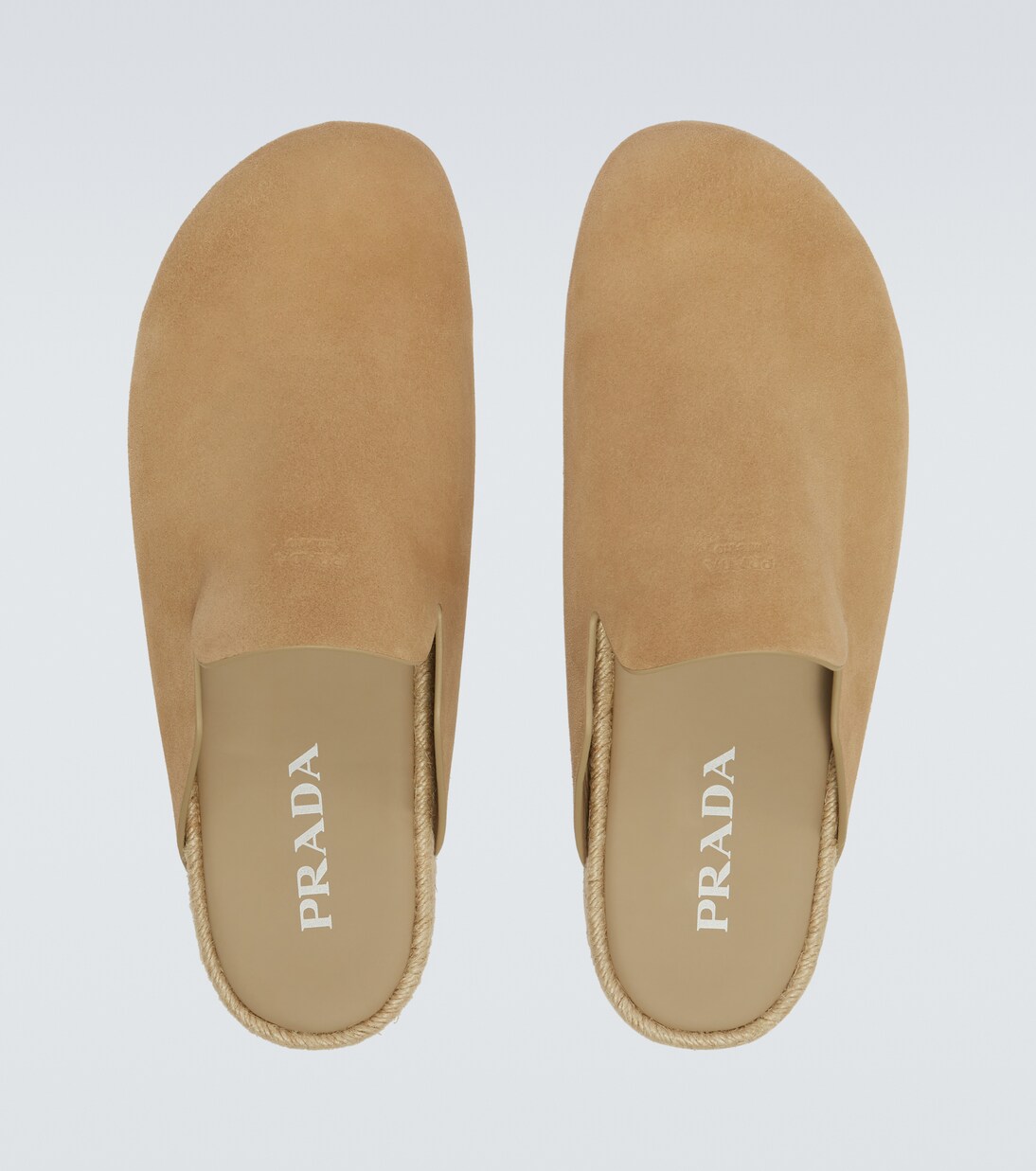 Suede clogs | Prada