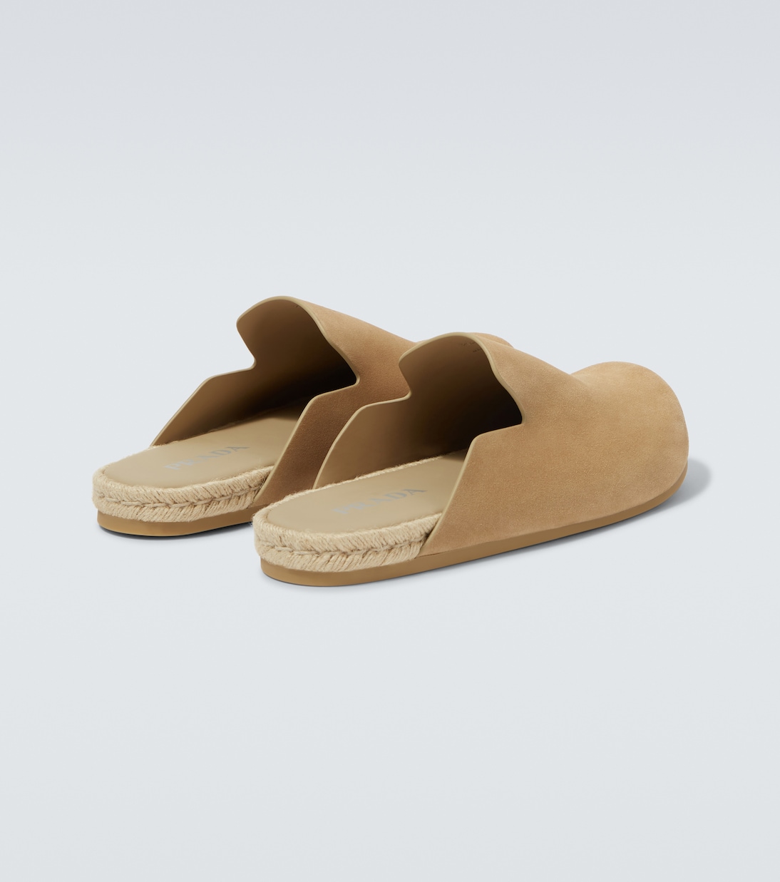 Suede clogs | Prada