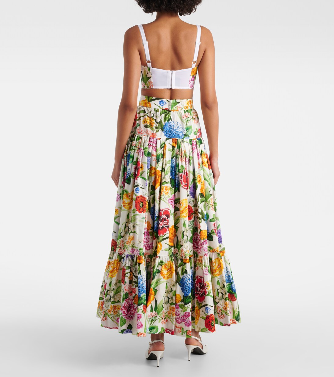 Bustier-Top aus Popeline | Dolce&Gabbana