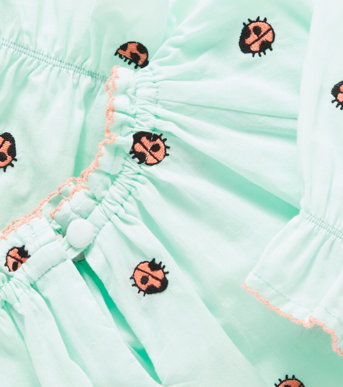 Embroidered cotton top | Stella McCartney Kids