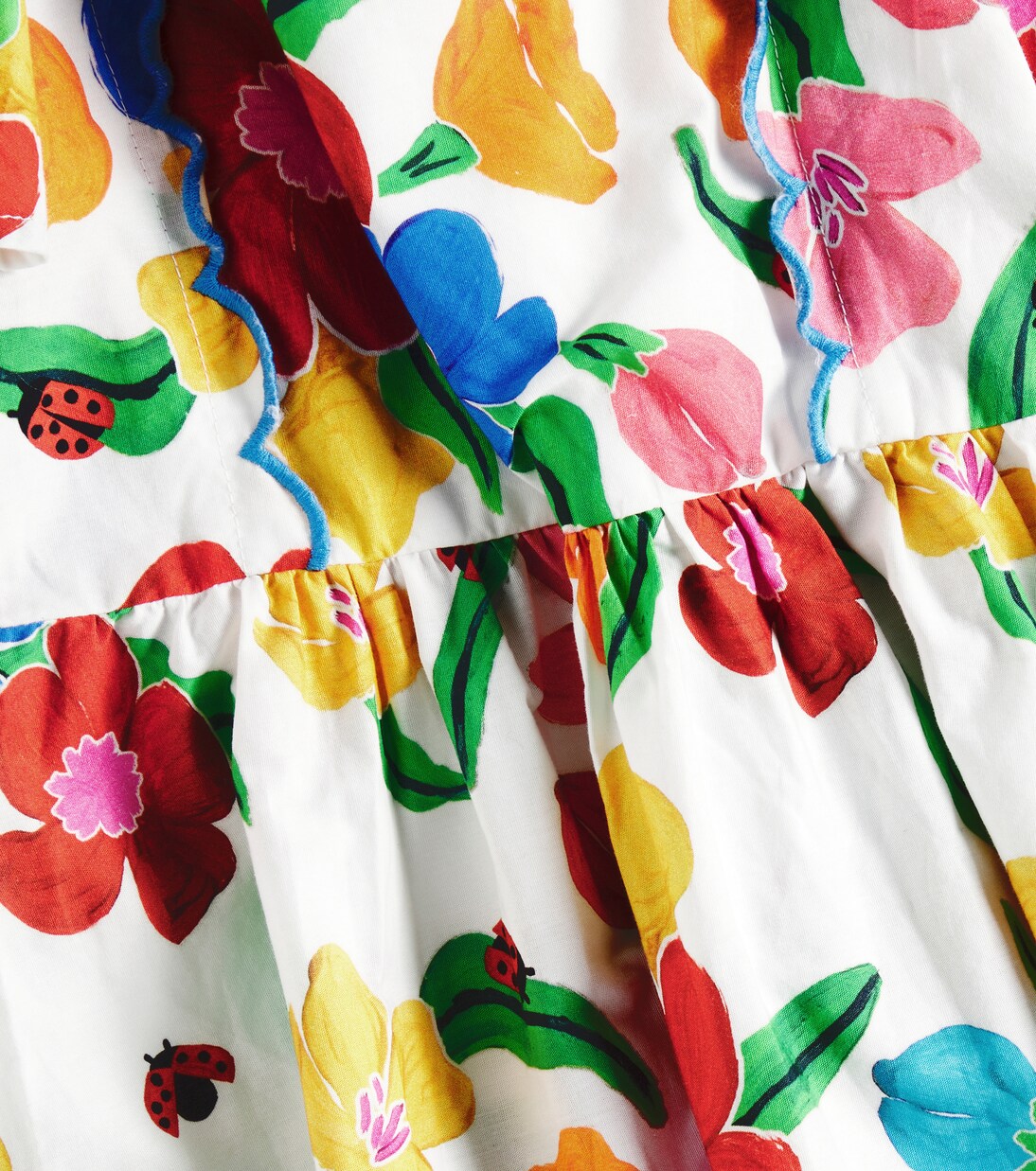 Joana embroidered cotton dress | Fábula