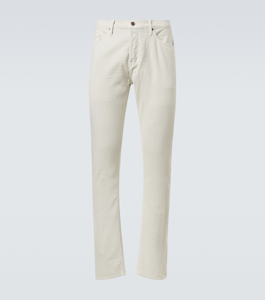 Cotton corduroy slim pants | Tom Ford