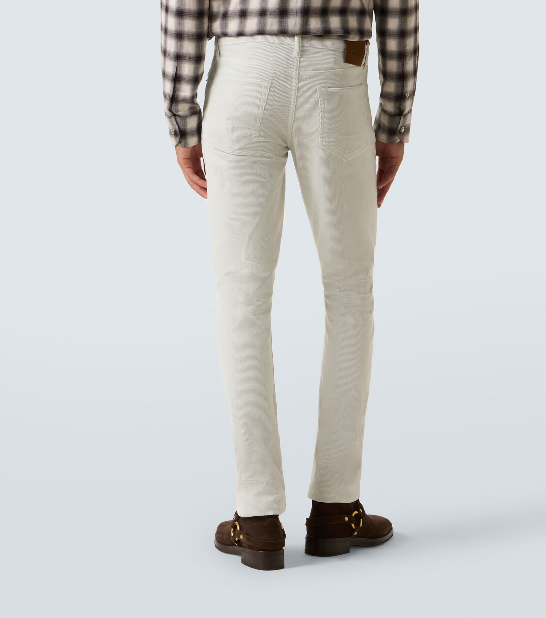 Cotton corduroy slim pants | Tom Ford