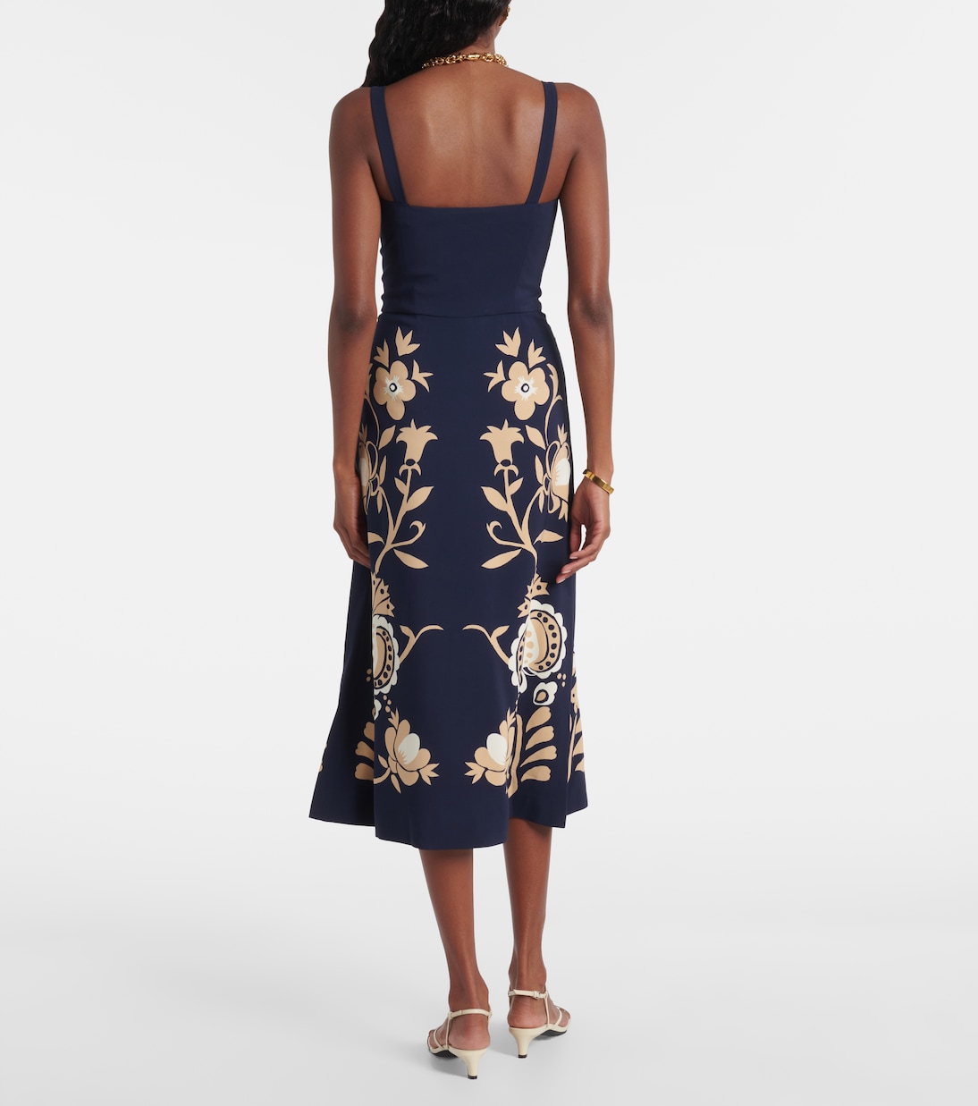 Midikleid Buy Me A Martini aus Satin | La DoubleJ