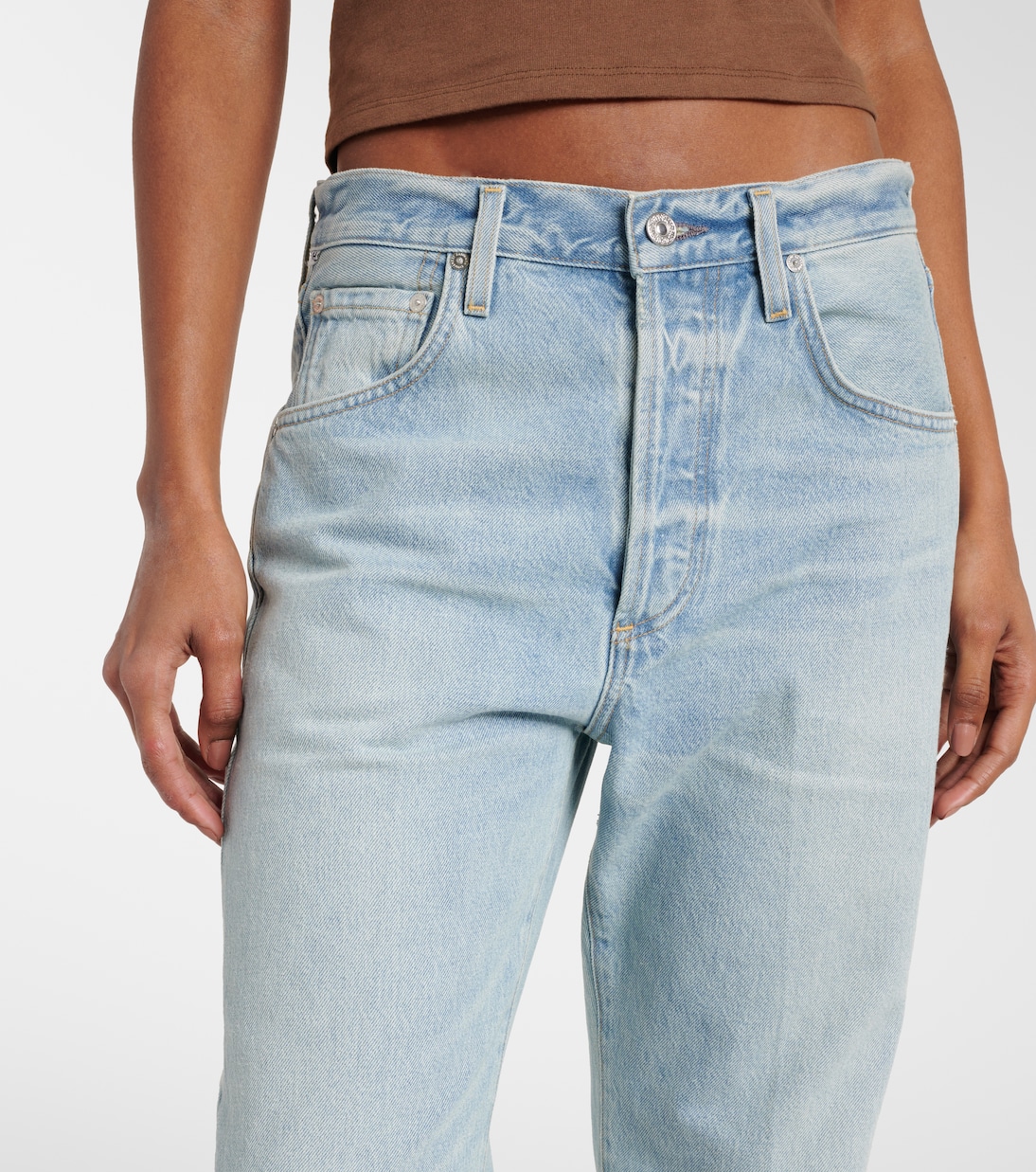 High-Rise Straight Jeans Baretta | Citizens of Humanity