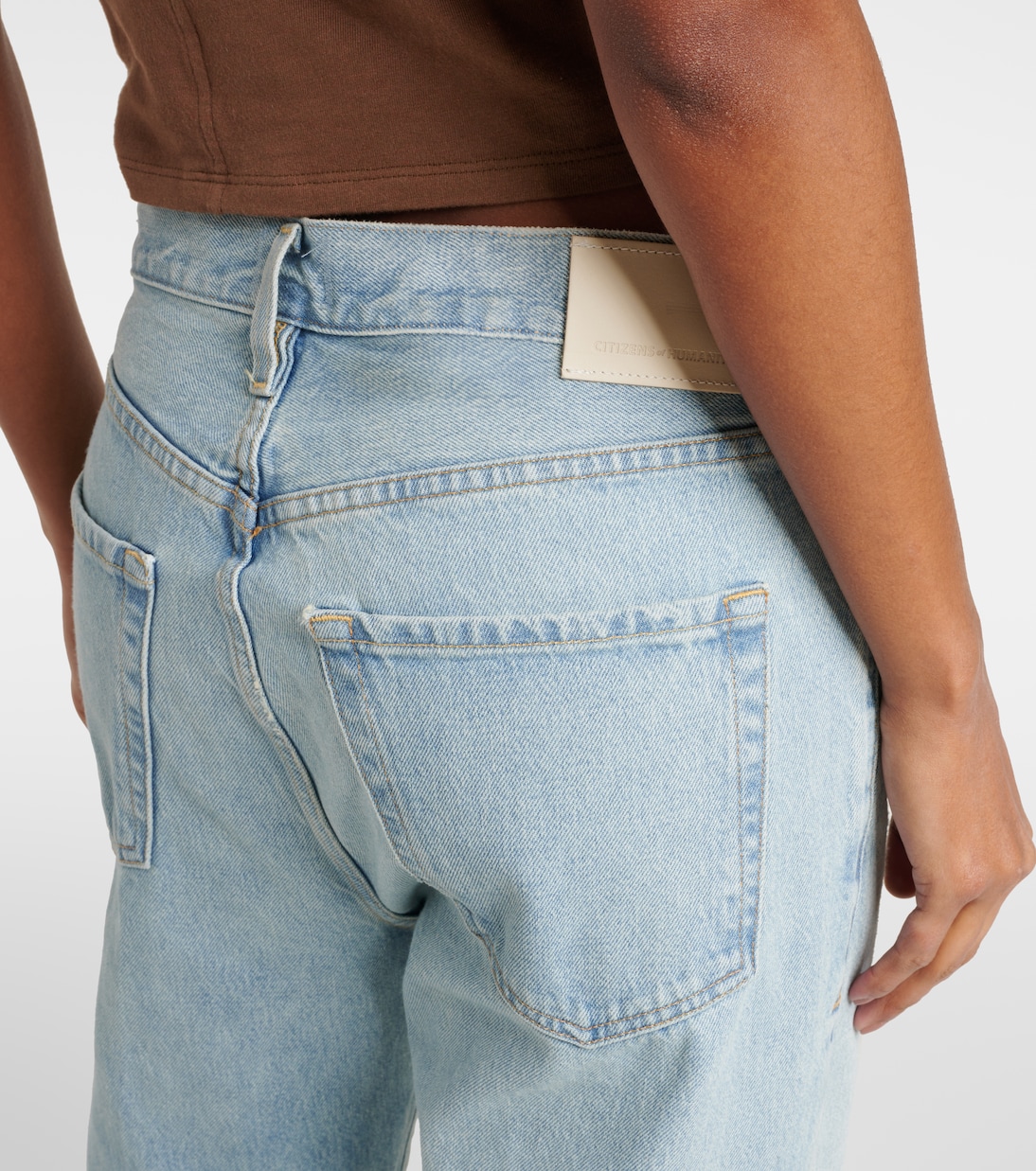 High-Rise Straight Jeans Baretta | Citizens of Humanity