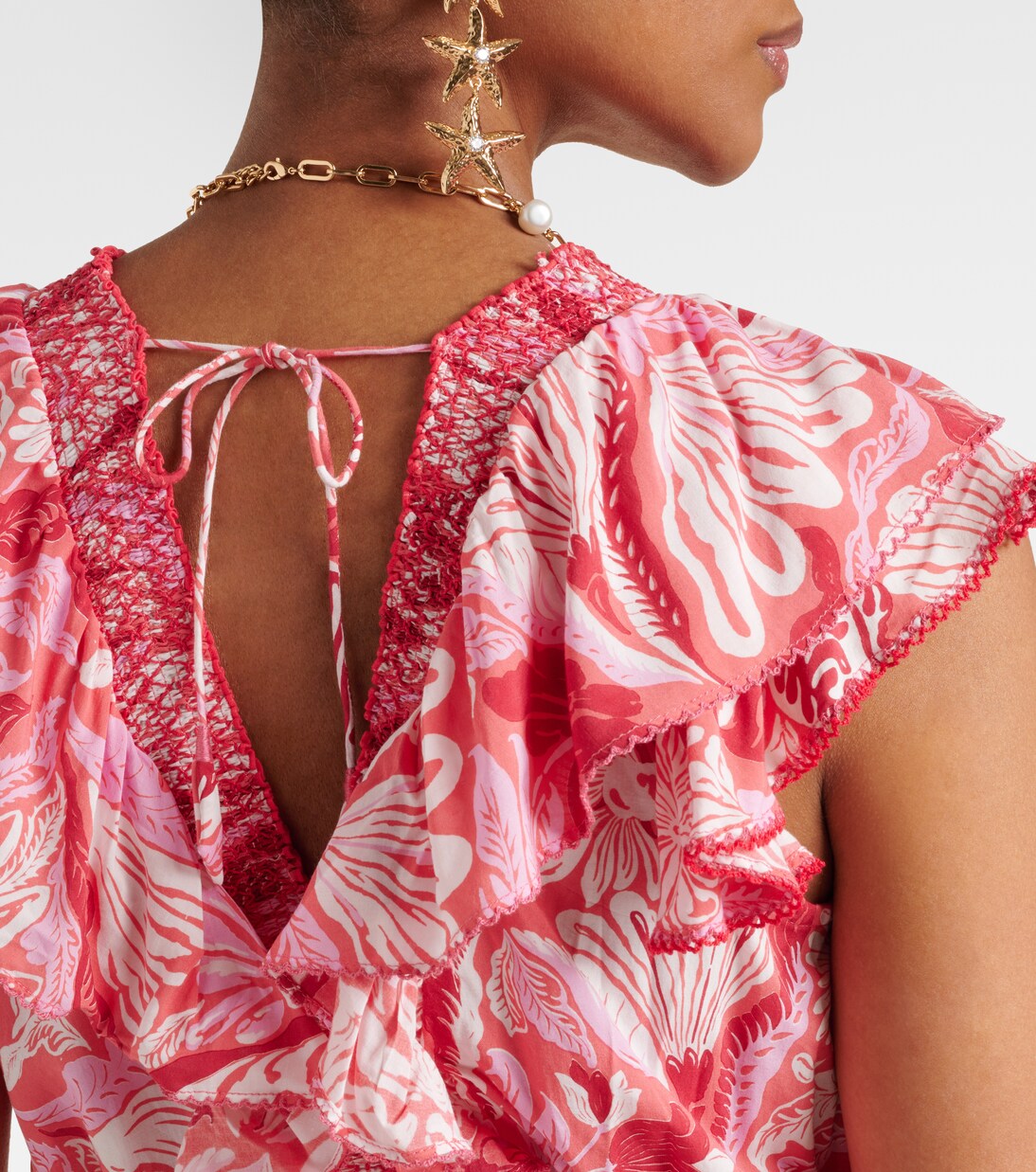 Robe Carol à fleurs | Poupette St Barth