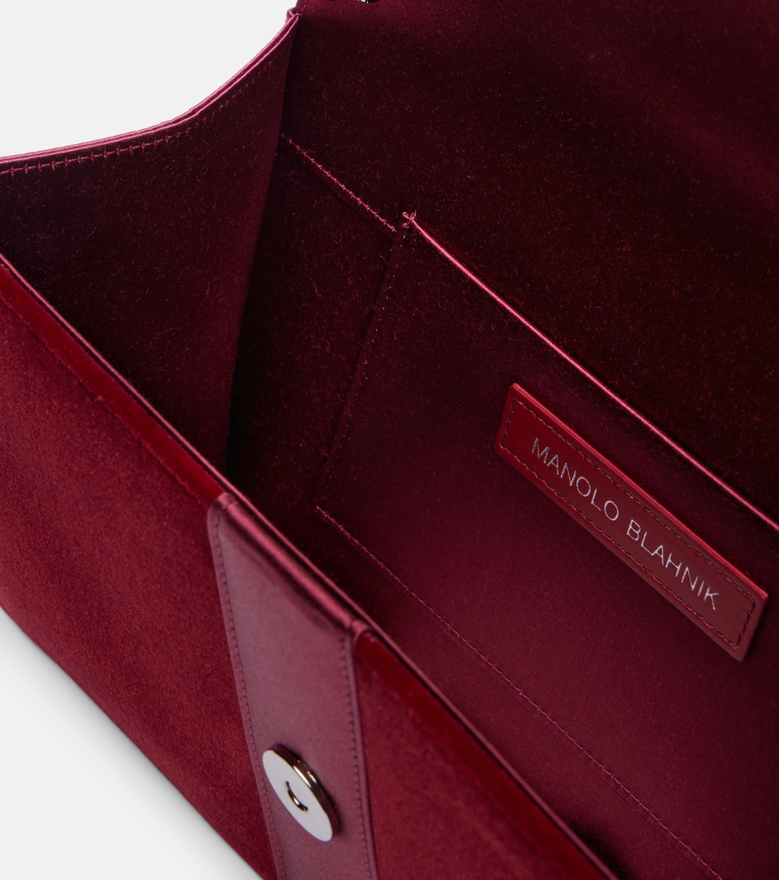 Capri embellished velvet clutch | Manolo Blahnik