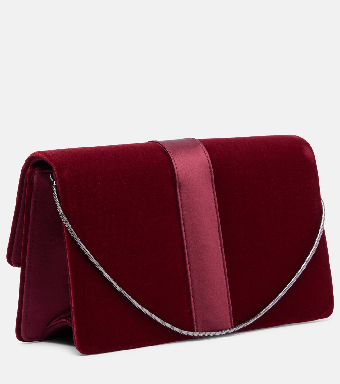 Capri embellished velvet clutch | Manolo Blahnik