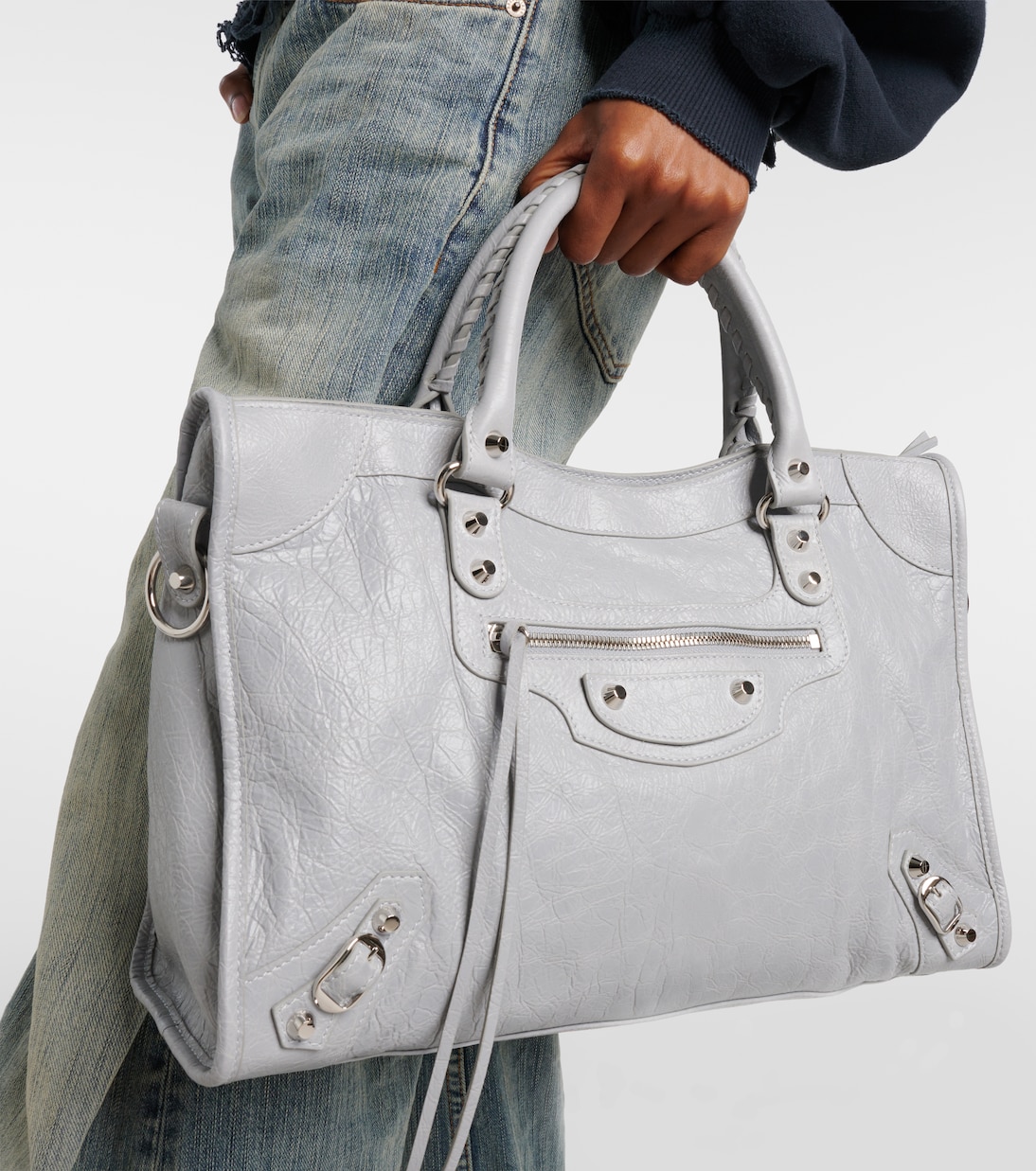 Le City Medium leather tote bag | Balenciaga