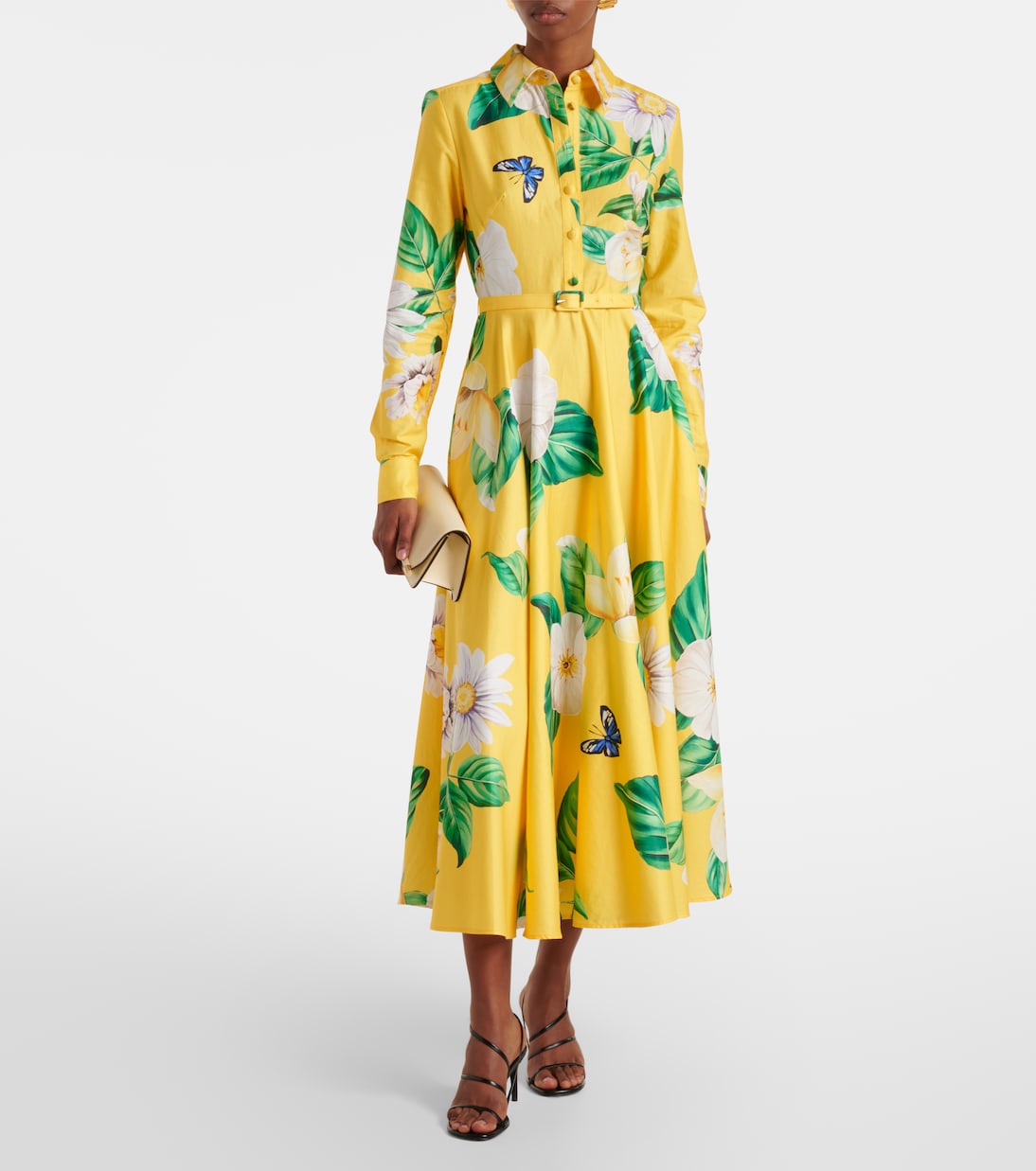 Hemdblusenkleid Zara aus Baumwolle | Leo Lin