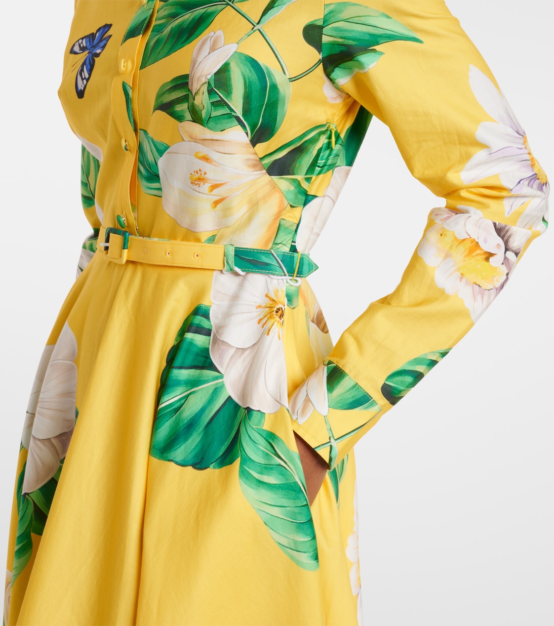 Hemdblusenkleid Zara aus Baumwolle | Leo Lin