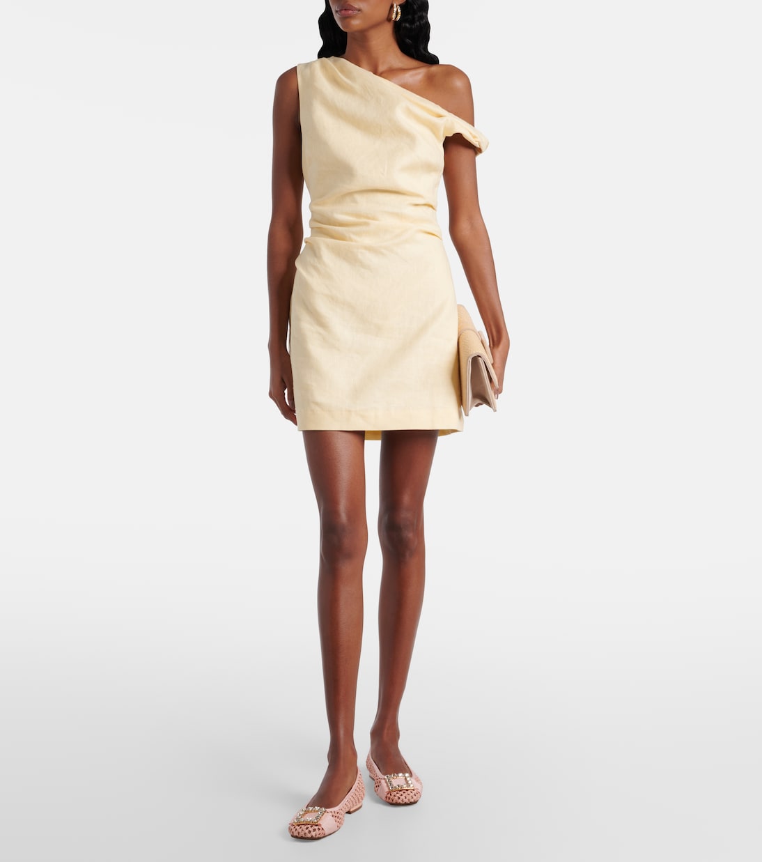 Ballerines Tres Vivier en raphia à ornements | Roger Vivier