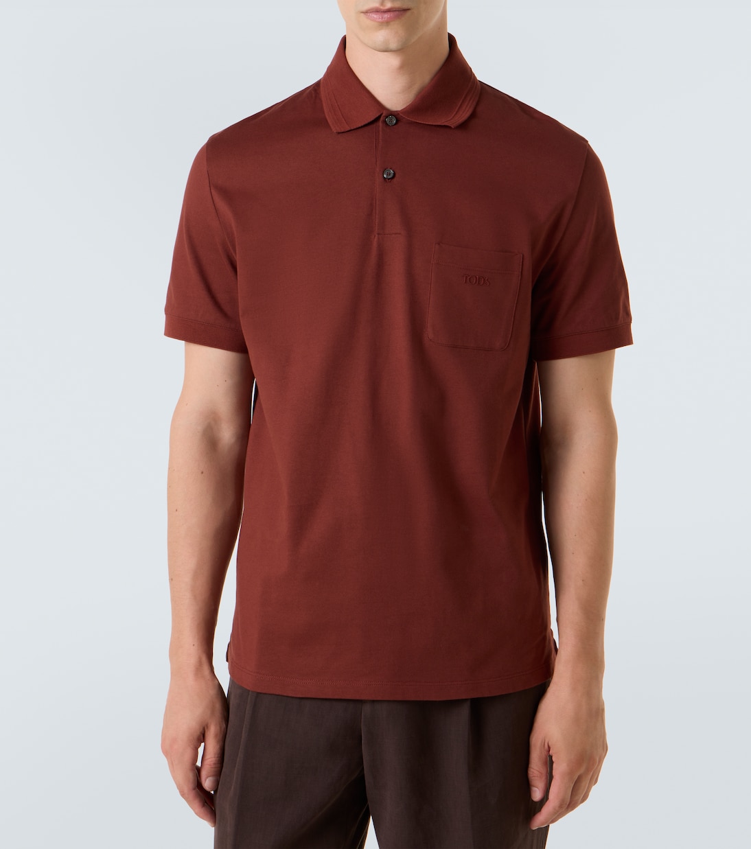 Logo cotton polo shirt | Tod's
