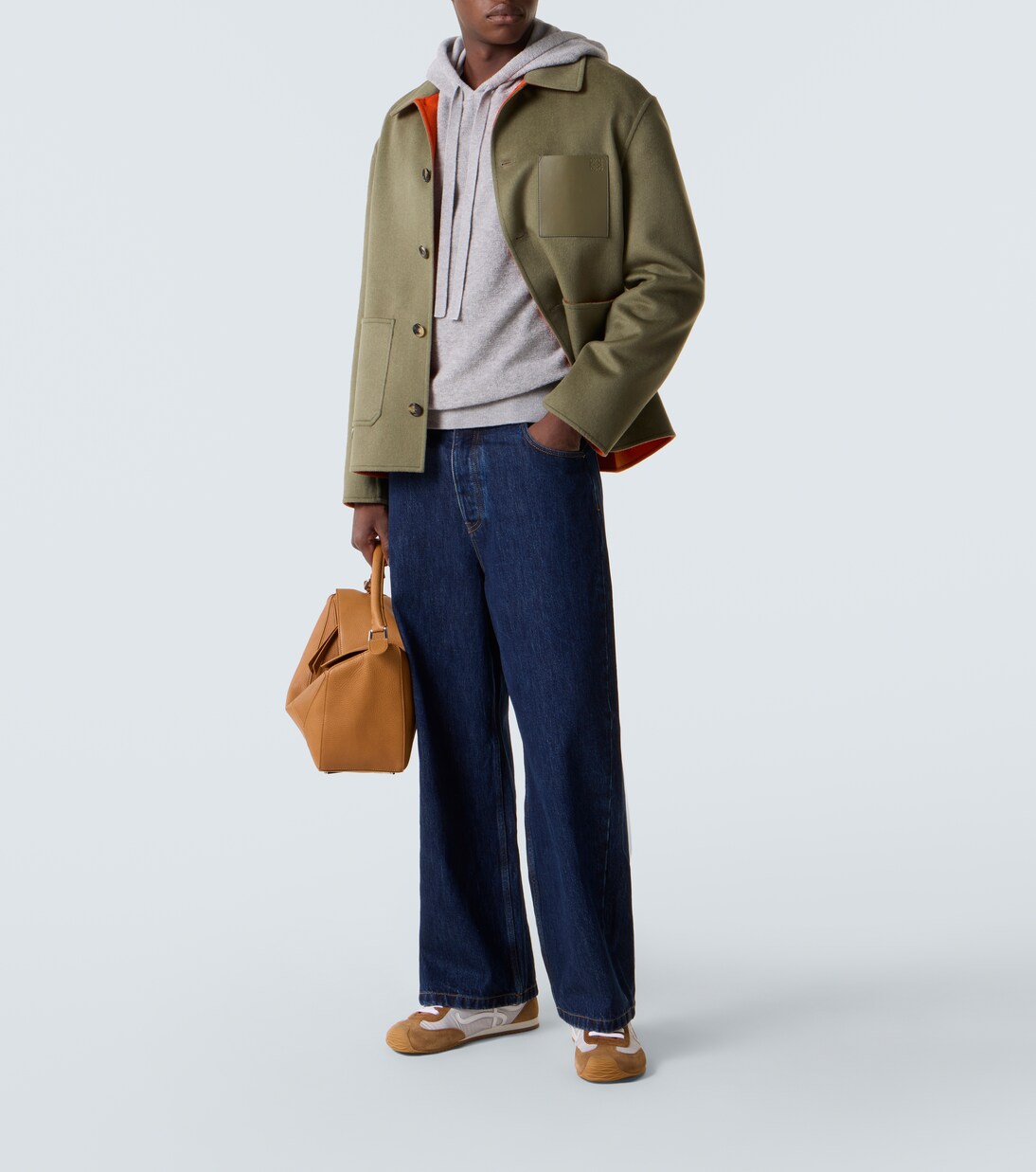 Anagram wool and cashmere jacket | Loewe