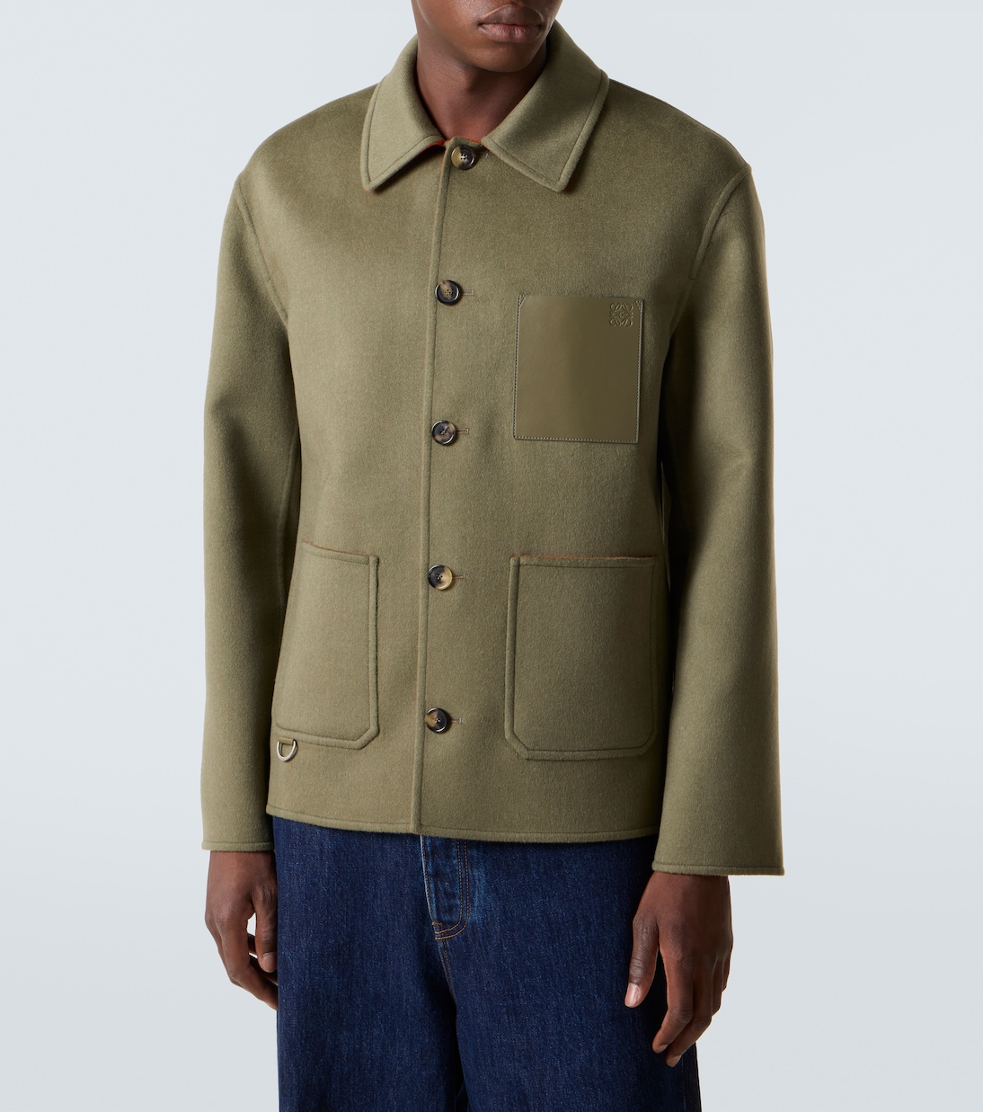 Anagram wool and cashmere jacket | Loewe