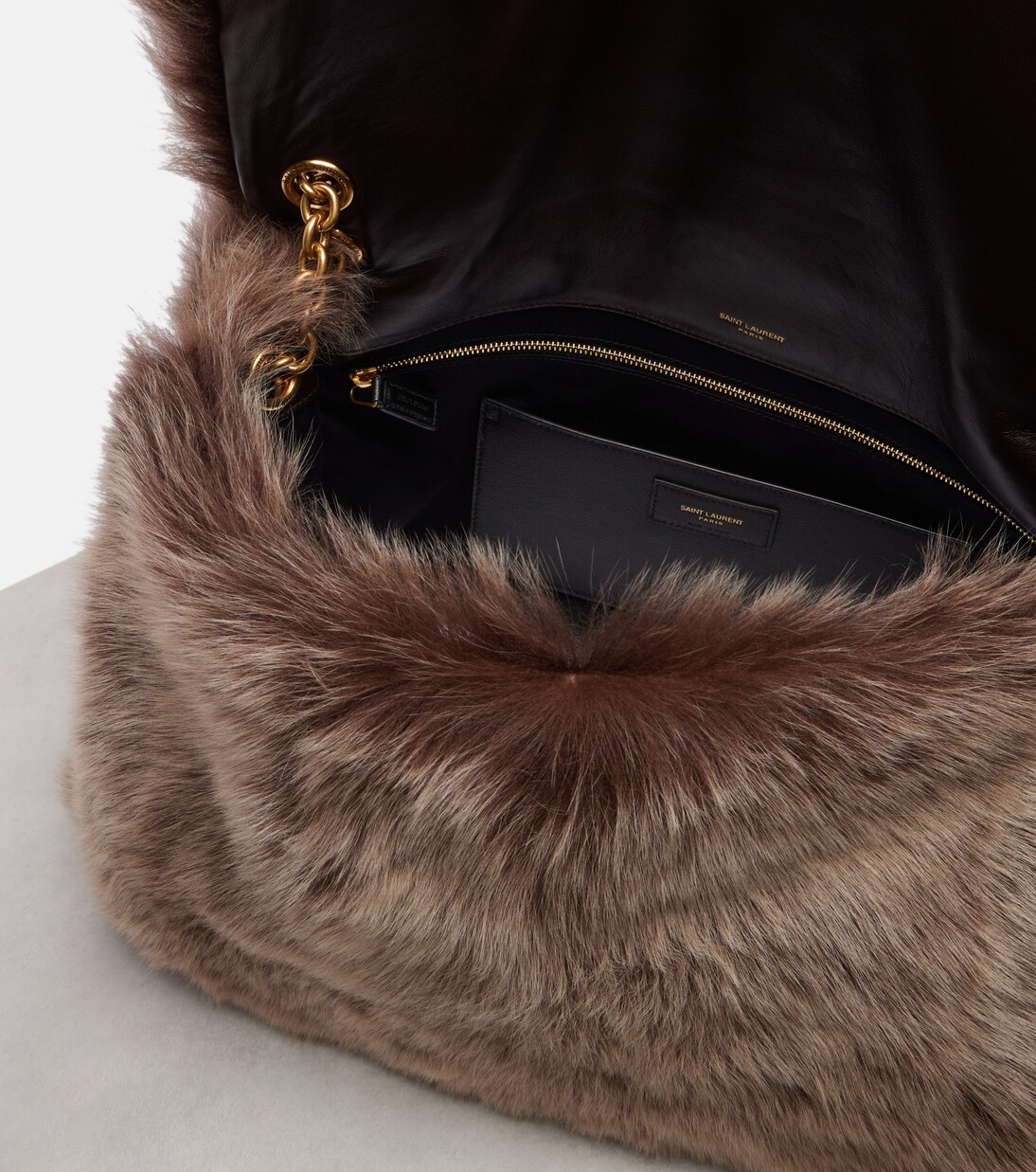 Schultertasche Jamie 4.3 Large aus Shearling | Saint Laurent
