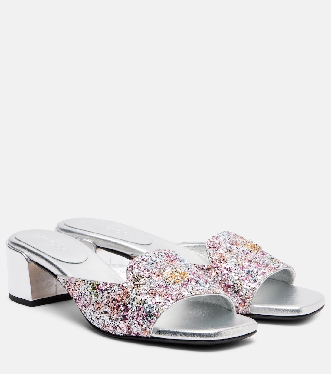 Dina 45 glitter mules | Jimmy Choo