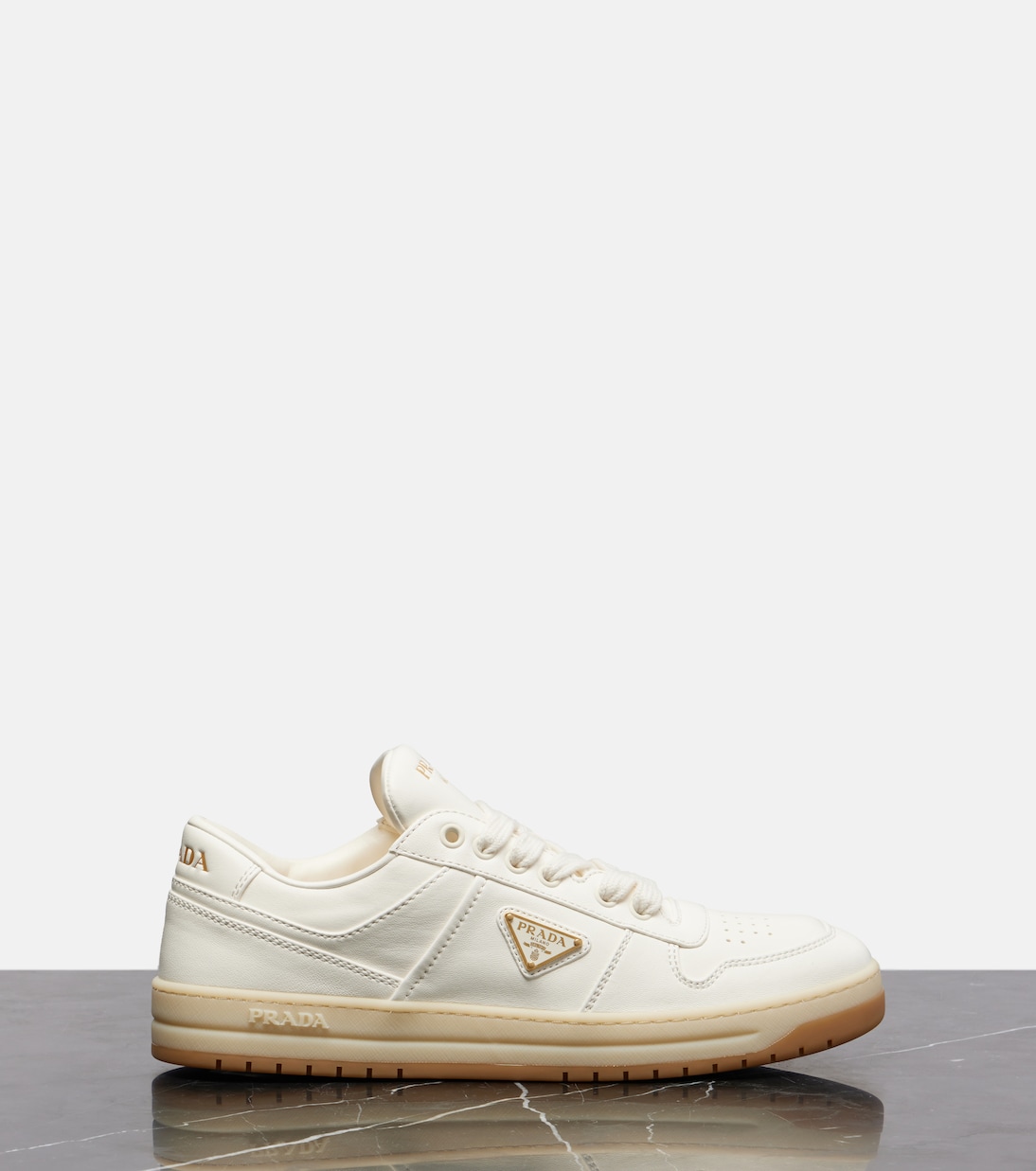 Sneakers Downtown aus Leder | Prada