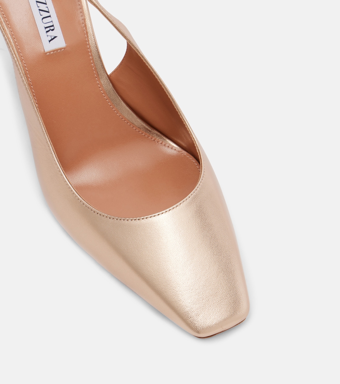 Zeppe Very Bow Tie 85 in pelle | Aquazzura