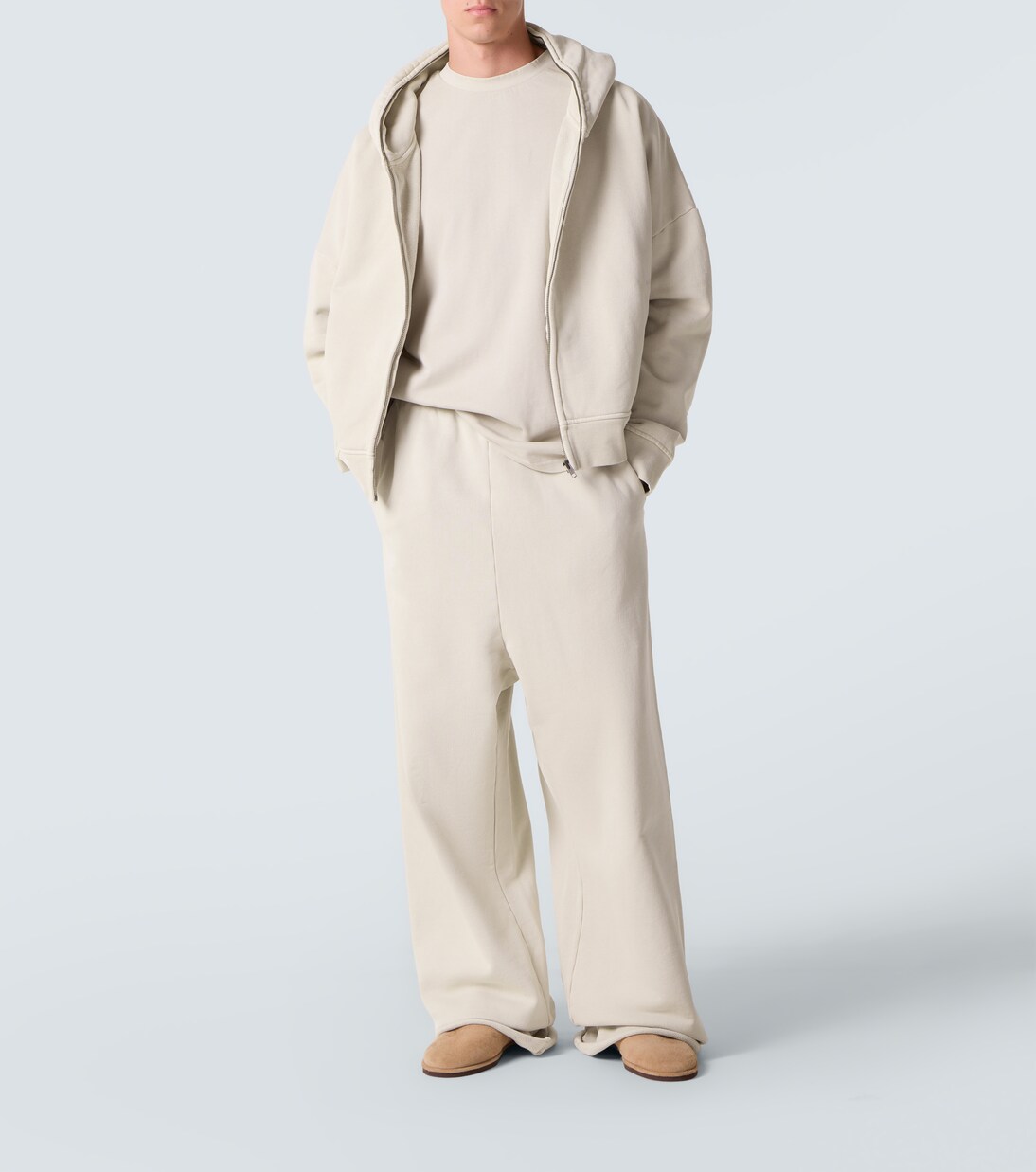 Oversized cotton jersey T-shirt | Entire Studios