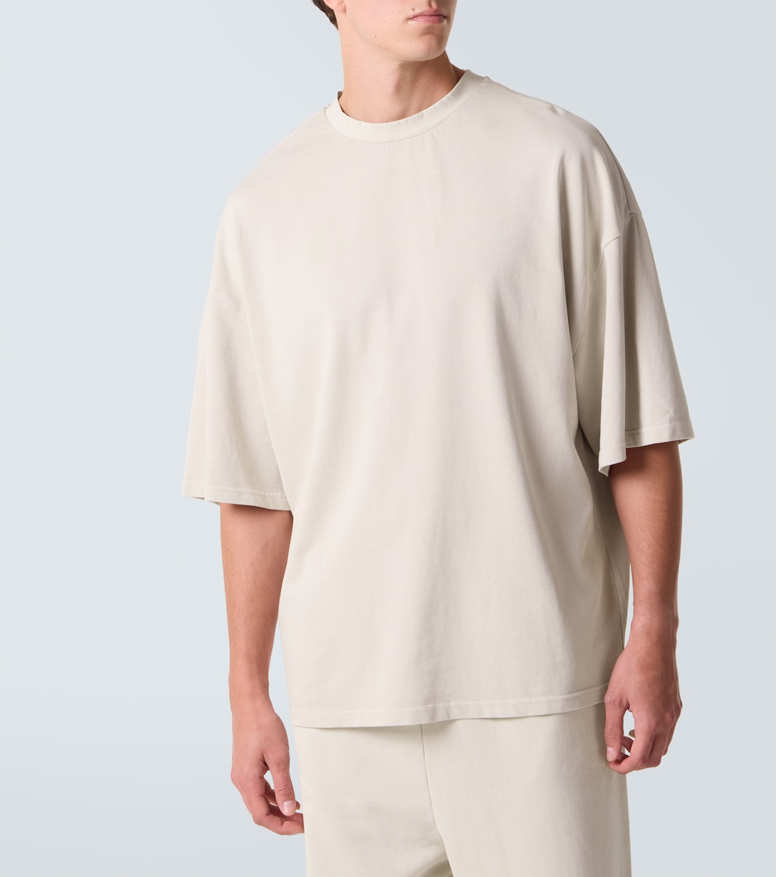 Oversized cotton jersey T-shirt | Entire Studios