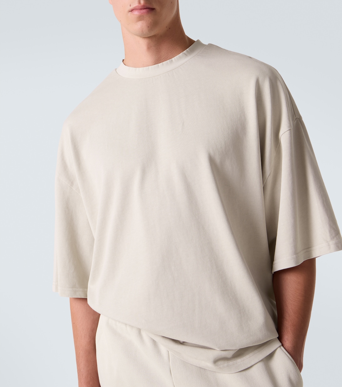 Oversized cotton jersey T-shirt | Entire Studios