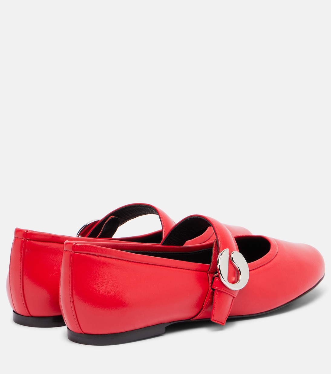 Mary-Jane-Ballerinas aus Leder | Coperni