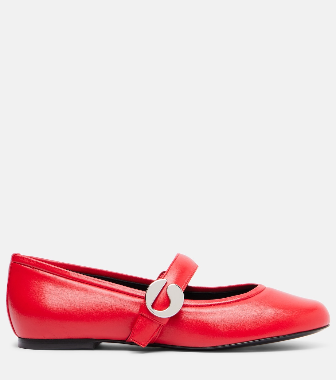 Mary-Jane-Ballerinas aus Leder | Coperni