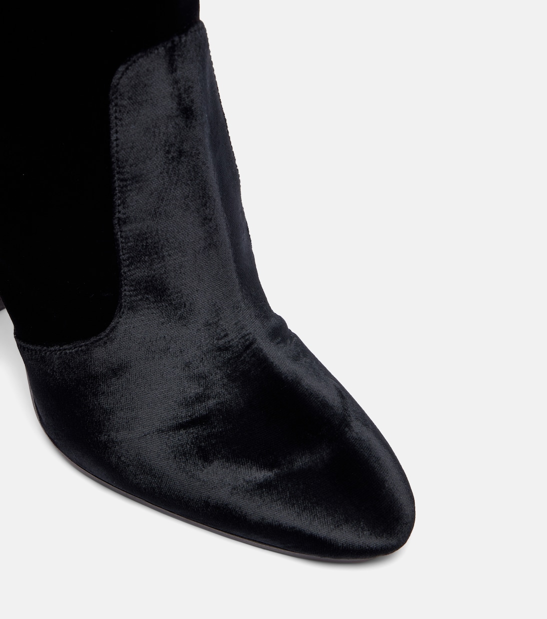 Joplin 105 velvet over-the-knee boots | Aquazzura