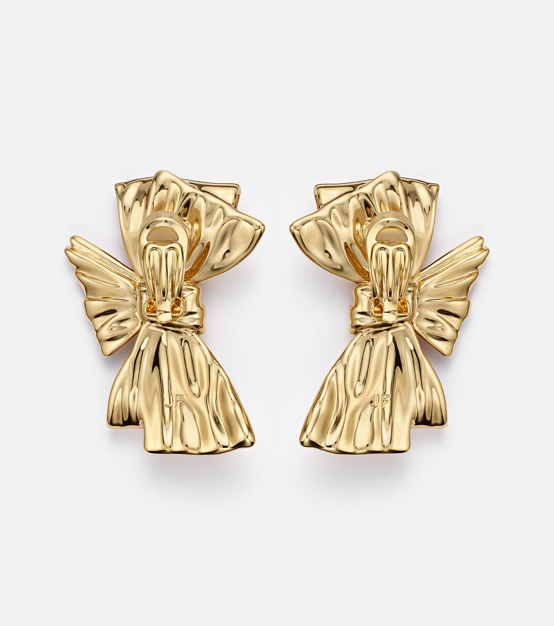 Bow gold-plated earrings | Jennifer Fisher