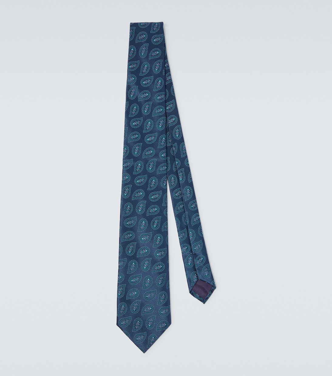 Silk jacquard tie | Charvet