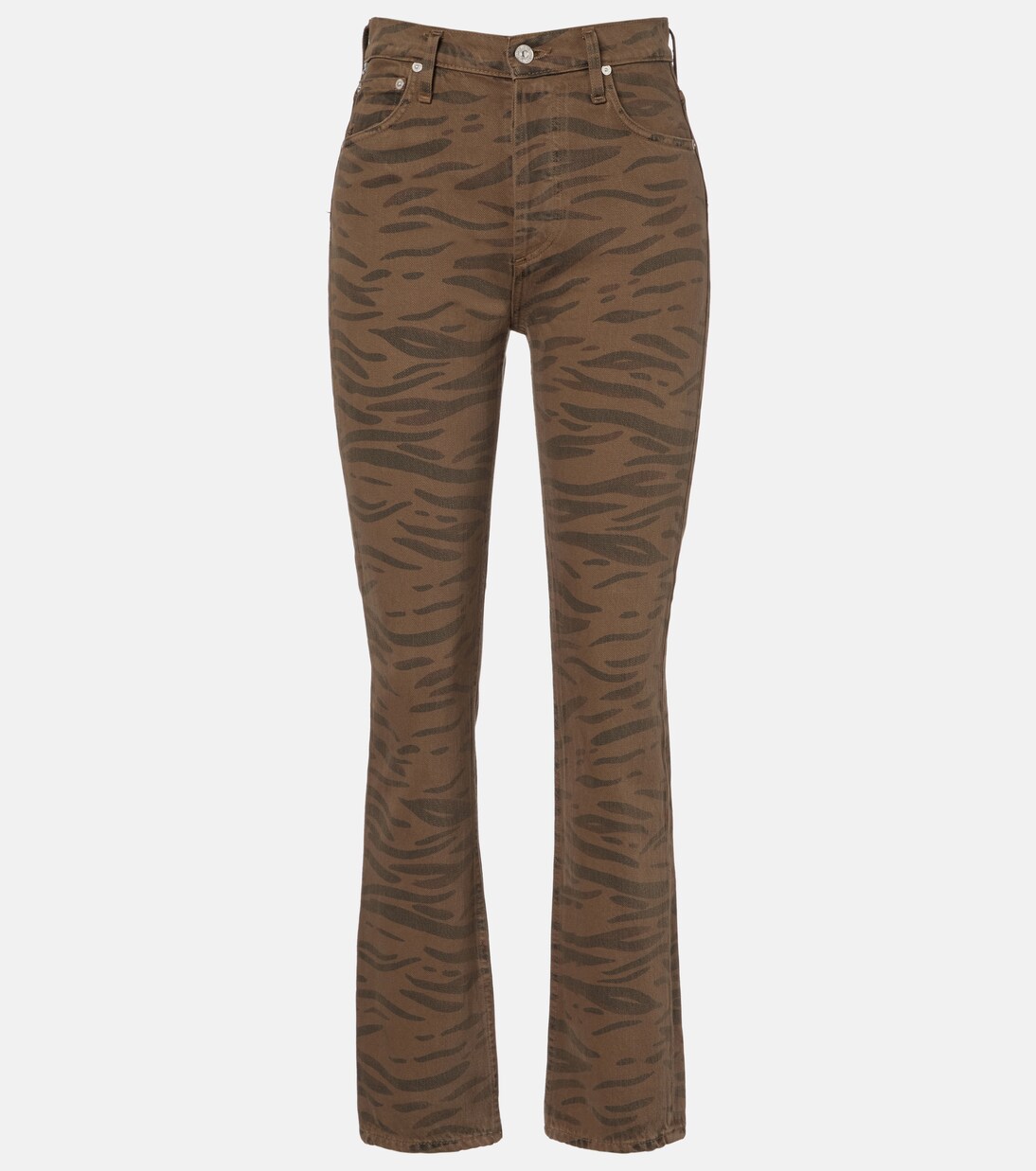 Blaine zebra-print flared jeans | Citizens of Humanity