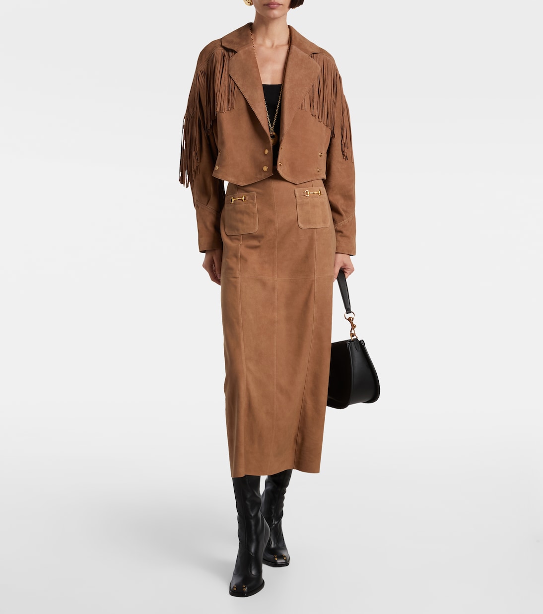 Jacke Darragh aus Veloursleder | Rixo