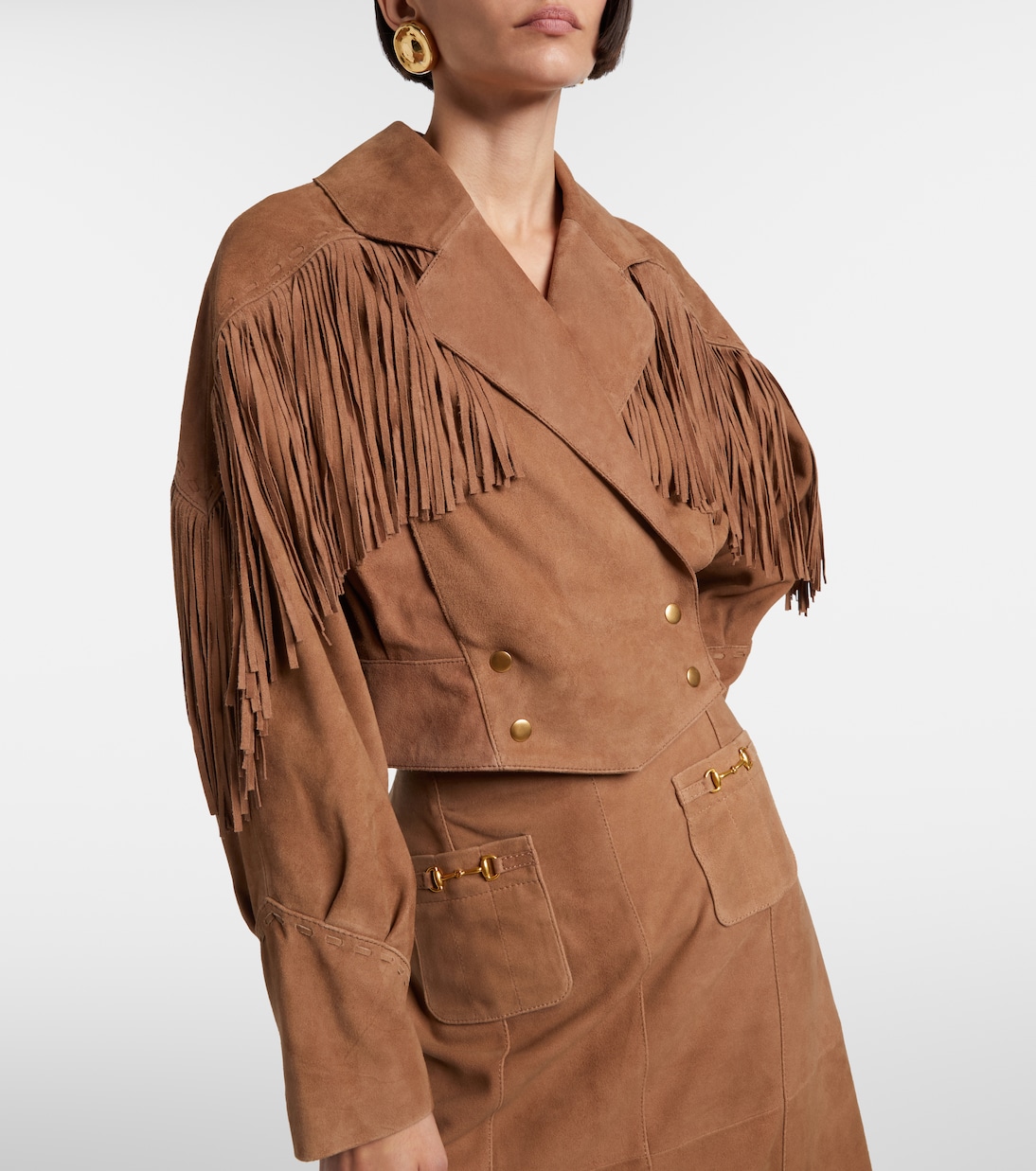 Jacke Darragh aus Veloursleder | Rixo