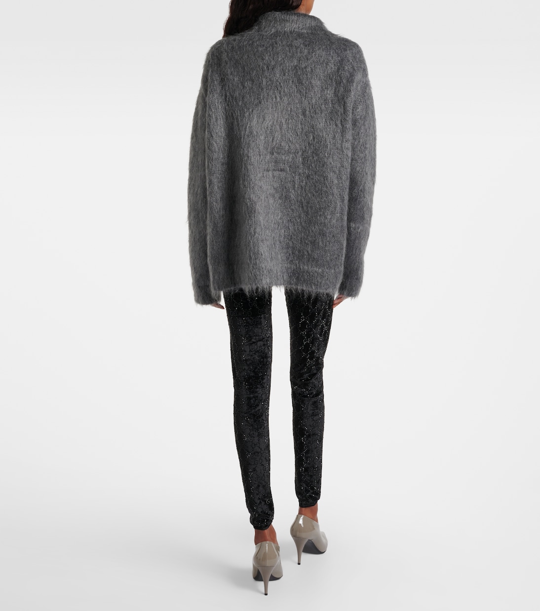 GG embellished chenille leggings | Gucci