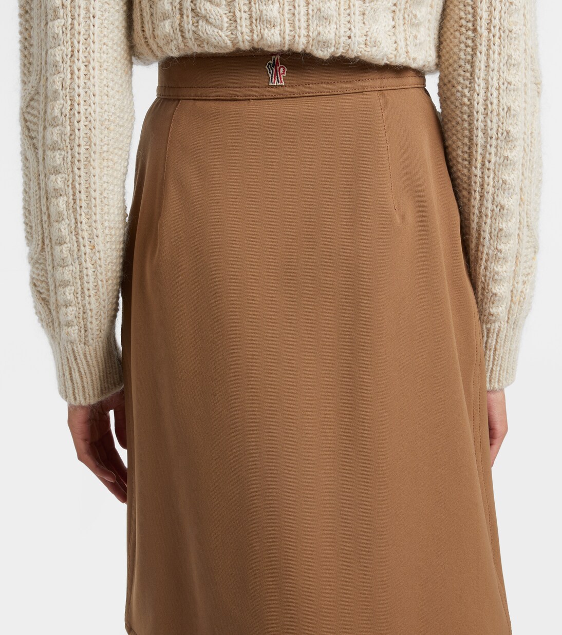 High-rise midi skirt | Moncler Grenoble