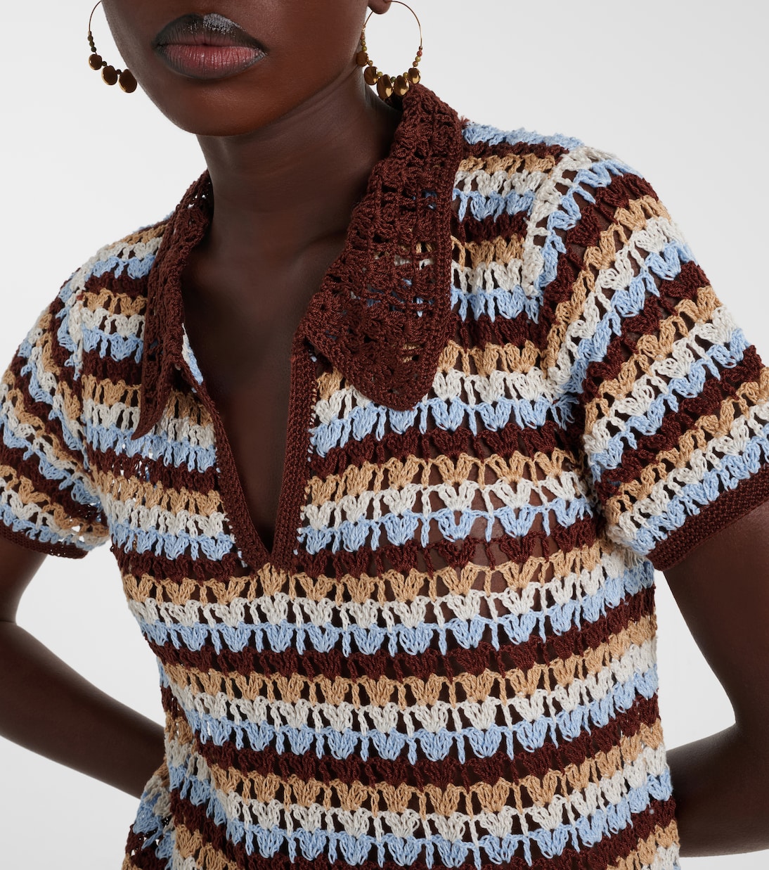 Polokleid aus Häkelstrick | Anna Kosturova