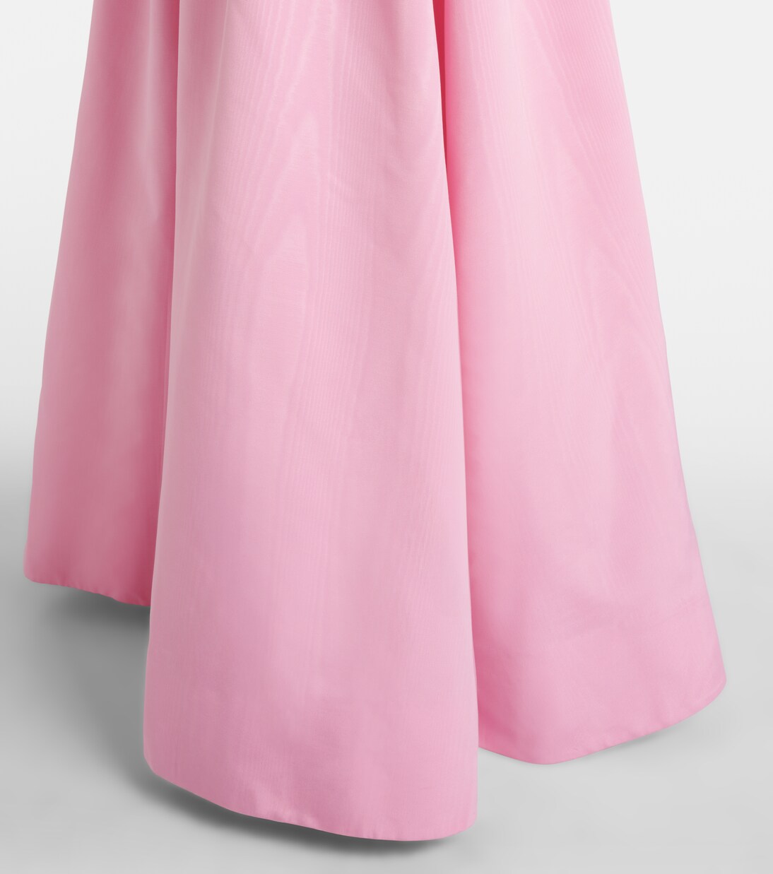 Amaro pleated taffeta corset gown | Rebecca Vallance