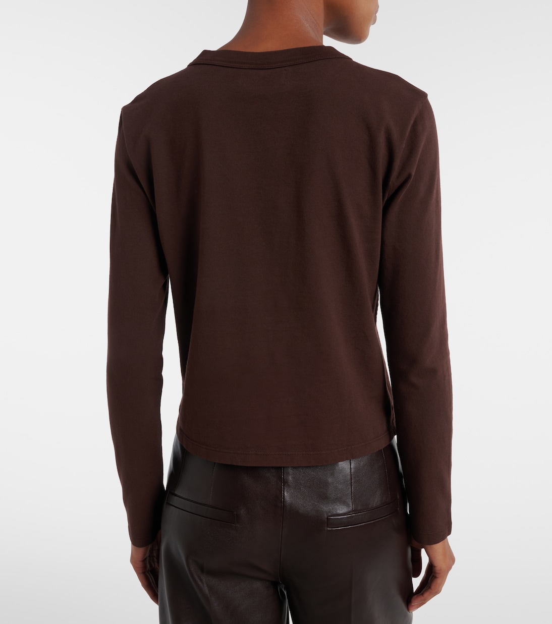 Susanna cotton jersey T-shirt  | Velvet