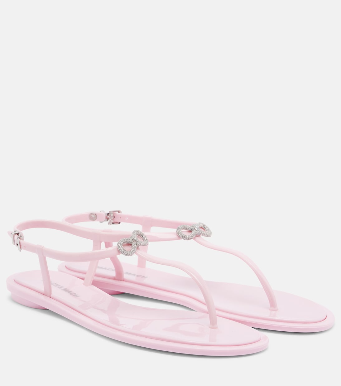 Riviera embellished thong sandals | Mach & Mach