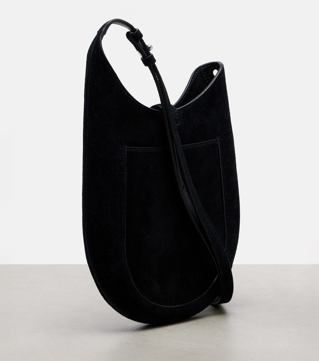 Bean suede shoulder bag | Phoebe Philo